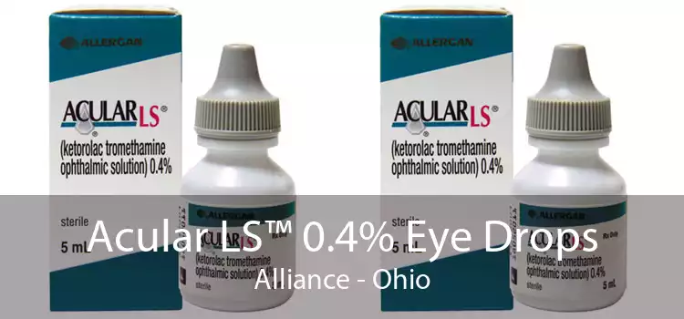 Acular LS™ 0.4% Eye Drops Alliance - Ohio