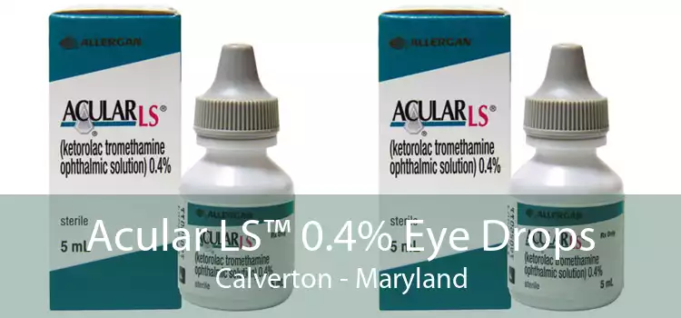 Acular LS™ 0.4% Eye Drops Calverton - Maryland
