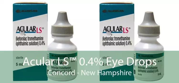 Acular LS™ 0.4% Eye Drops Concord - New Hampshire