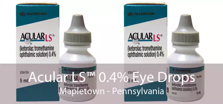 Acular LS™ 0.4% Eye Drops Mapletown - Pennsylvania