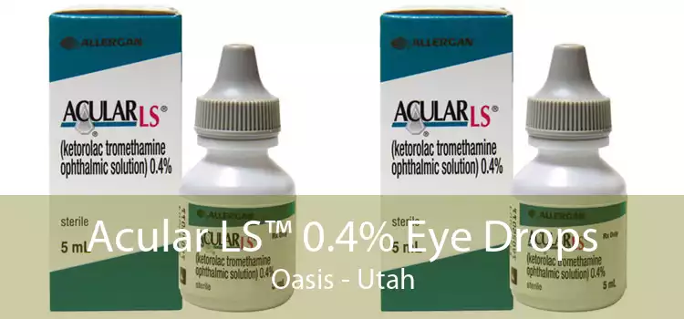 Acular LS™ 0.4% Eye Drops Oasis - Utah