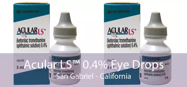 Acular LS™ 0.4% Eye Drops San Gabriel - California