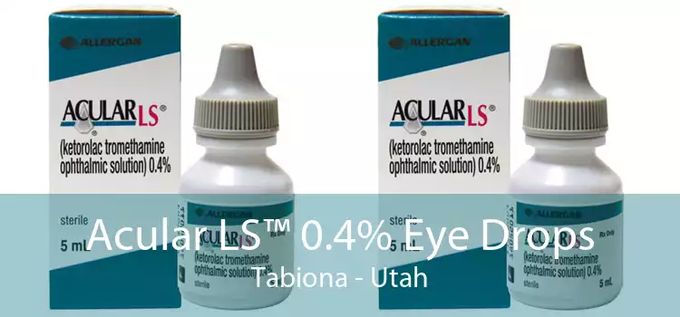 Acular LS™ 0.4% Eye Drops Tabiona - Utah